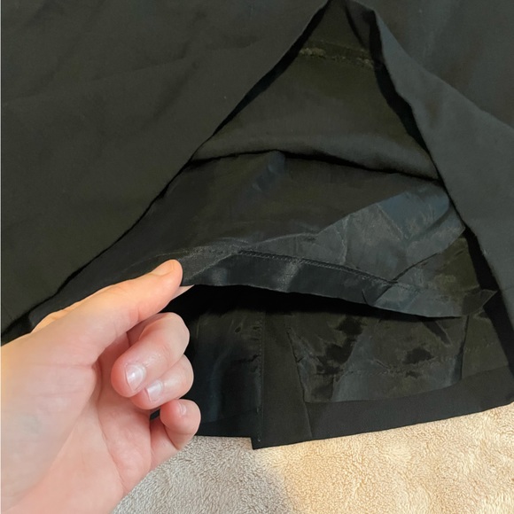 Vintage Black Wool Skirt - Picture 6 of 8